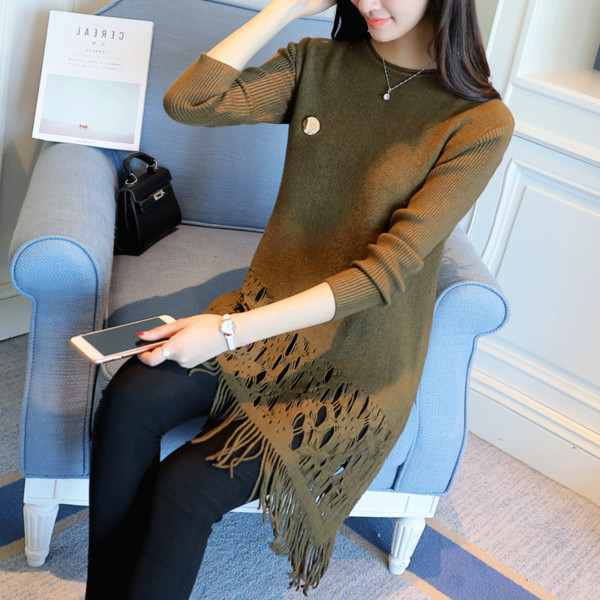 Modern női blúz, hosszú és aszimmetrikus modell