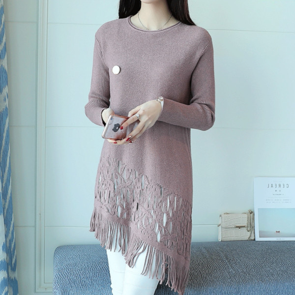 Modern női blúz, hosszú és aszimmetrikus modell