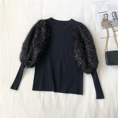 Új modell női blúz három színben ovális nyakkivágással