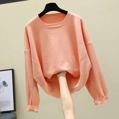 Καθημερινή γυναικεία μπλούζα με στρογγυλό λαιμόκοψη σε διάφορα χρώματα