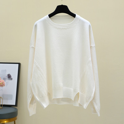 Καθημερινή γυναικεία μπλούζα με στρογγυλό λαιμόκοψη σε διάφορα χρώματα