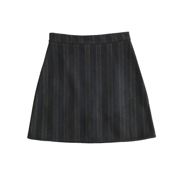 Aktuális női szoknya magas derékkal, cipzárral három színben