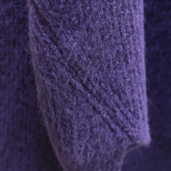 Γυναικείο  χειμωνιάτικο πουλόβερ με υψηλό κολάρο σε διάφορα χρώματα