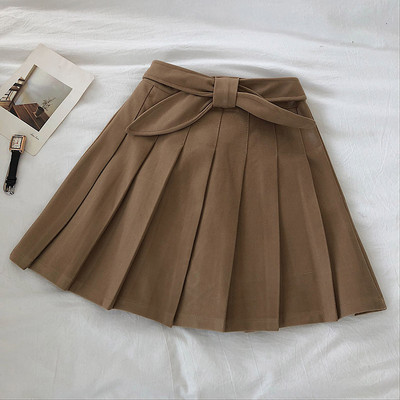 Μοντέρνα γυναικεία φούστα  σε πέντε χρώματα κομμένα μοτίβο