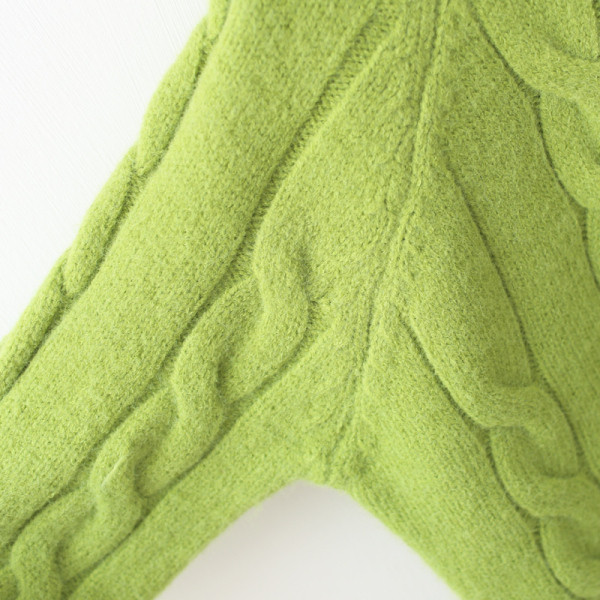 Χειμερινό γυναικείο πουλόβερ  με στρογγυλη λαιμόκοψη σύντομο σχέδιο σε διάφορα χρώματα