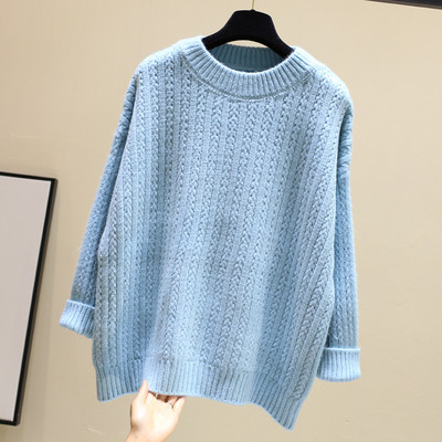 Női mindennapi téli pulóver - többféle színben