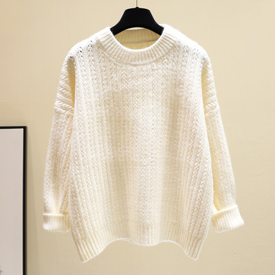 Női mindennapi téli pulóver - többféle színben