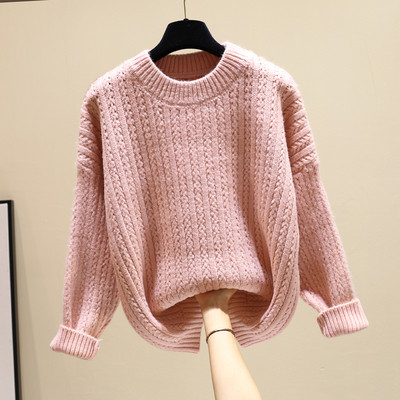 Női mindennapi téli pulóver - többféle színben