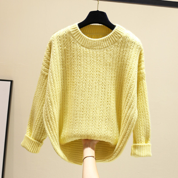 Női mindennapi téli pulóver - többféle színben