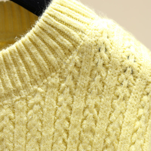 Női mindennapi téli pulóver - többféle színben