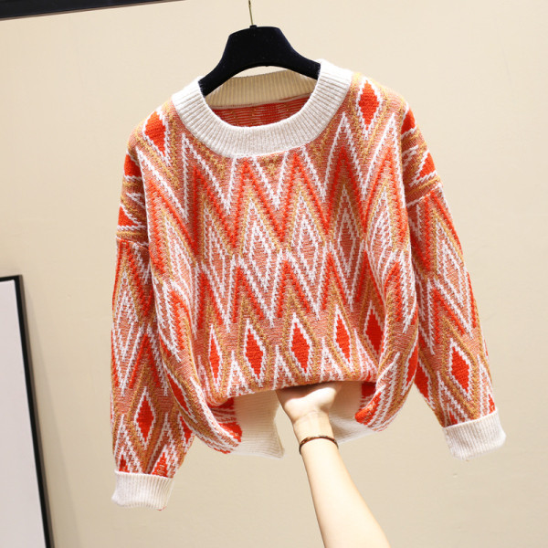 Χειμερινό γυναικείο πουλόβερ  σε δύο χρώματα