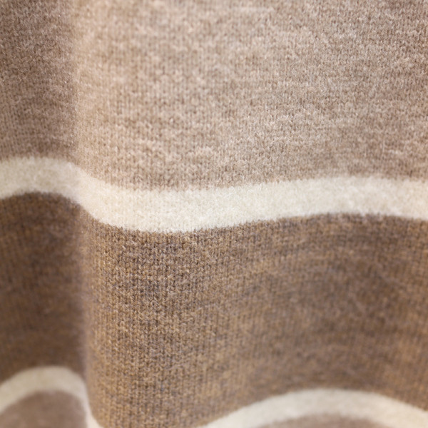 Csíkos női pulóver több színben