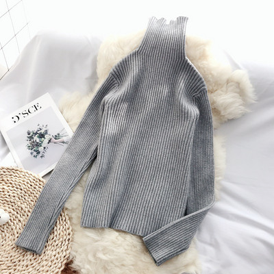 Női téli kordbársony póló több színben