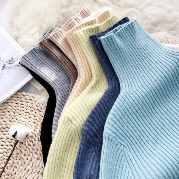 Női téli kordbársony póló több színben