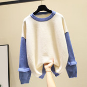 Női alkalmi blúz kerek nyakkivágással, három színben