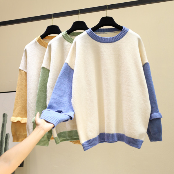 Női alkalmi blúz kerek nyakkivágással, három színben