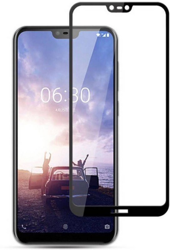 Üvegvédő Nokia 7.1-9D fekete