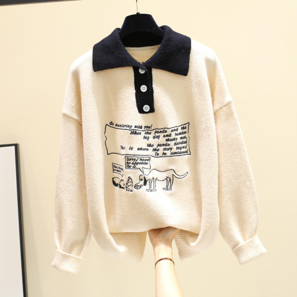 Női alkalmi blúz klasszikus gallérral és rátéttel