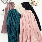 Aktuális női bársony blúz négy színben