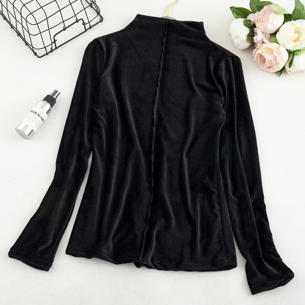 Aktuális női bársony blúz négy színben