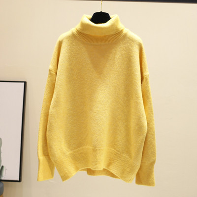 Ασύμμετρη μοτίβο γυναικείου πουλόβερ - διάφορα χρώματα