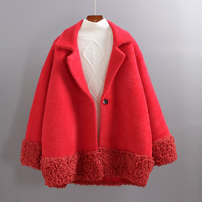 Korszerű női kabát spitz nyakkivágással és gombbal - többféle színben