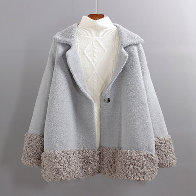 Korszerű női kabát spitz nyakkivágással és gombbal - többféle színben