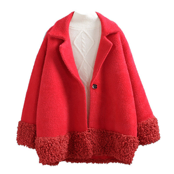 Korszerű női kabát spitz nyakkivágással és gombbal - többféle színben