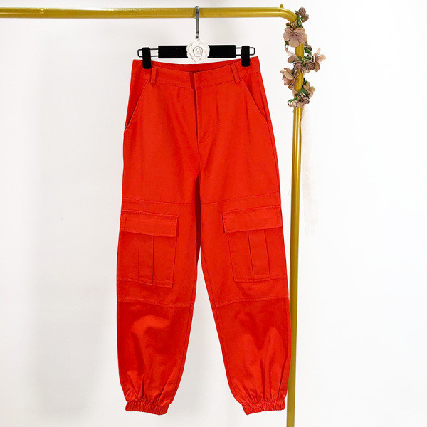 Γυναικεία αθλητικά casual παντελόνια με τσέπες σε τρία χρώματα