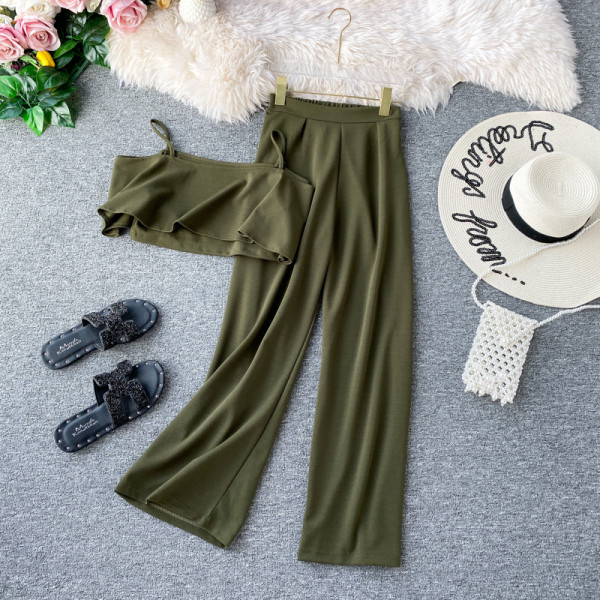 Kétrészes női napi szett öt színben