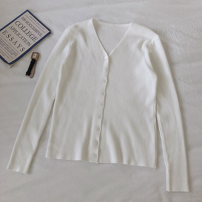 Női alkalmi mellény négy színben V-nyakkal és gombokkal