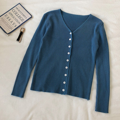 Női alkalmi mellény négy színben V-nyakkal és gombokkal