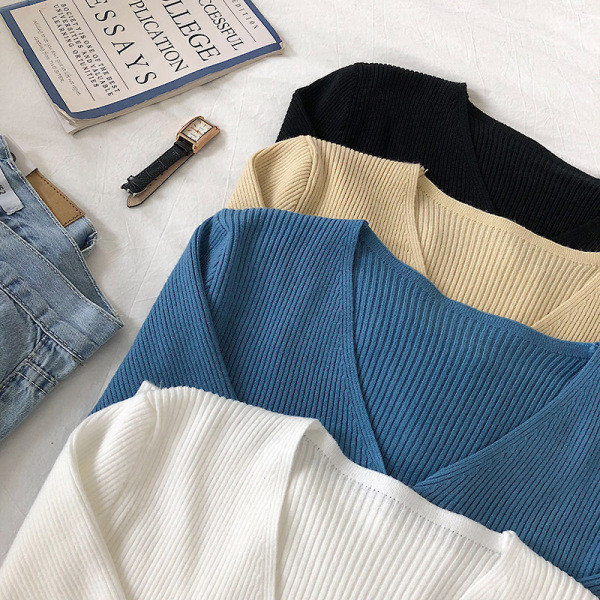 Női alkalmi mellény négy színben V-nyakkal és gombokkal