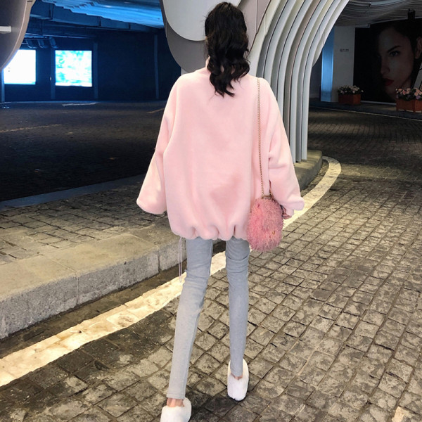 Γυναικείο καθημερινό φούτερ με φερμουάρ σε διάφορα χρώματα