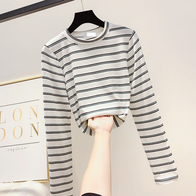 Μοντέρνο γυναικείο πουλόβερ  πλεκτό με οβάλ ντεκολτέ σε τέσσερα χρώματα