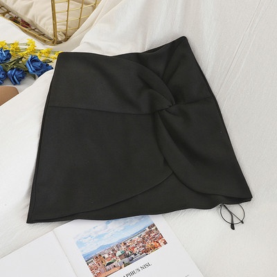 Lezser női szoknya három színben, magas derékkal