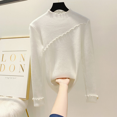 Divatos női pulóver vékony kötésből négy színben