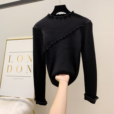 Divatos női pulóver vékony kötésből négy színben