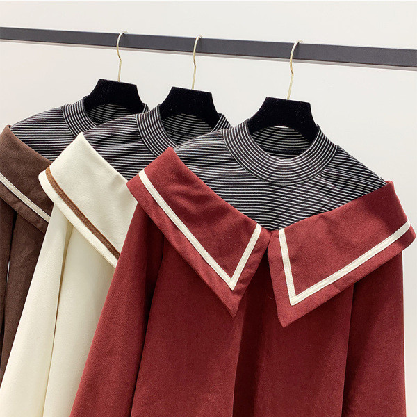 Modern női blúz pólógallérral több színben