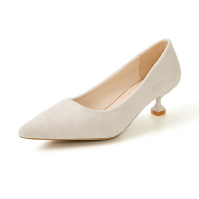 Νέο μοντέλο γυναικεία παπούτσια μυτερό μοντέλο με τακούνι σε διάφορα χρώματα