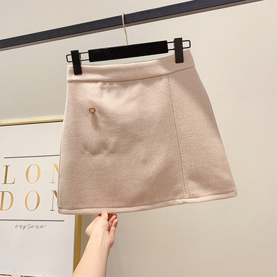 Női szoknya magas derékkal, zsebbel három színben