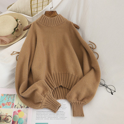 Aktuális női pulóver több színben nyakkendővel