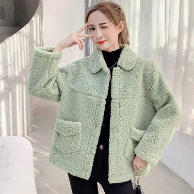 Női télikabát széles modell zsebekkel, három színben