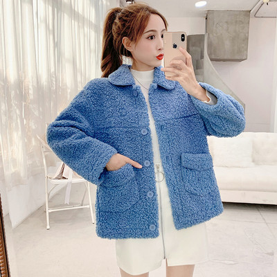 Női télikabát széles modell zsebekkel, három színben