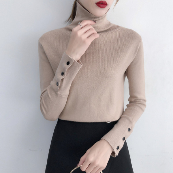 Γυναικείο ζιβάνκο με κουμπία στα μανίκια - διάφορα χρώματα