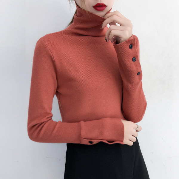 Γυναικείο ζιβάνκο με κουμπία στα μανίκια - διάφορα χρώματα