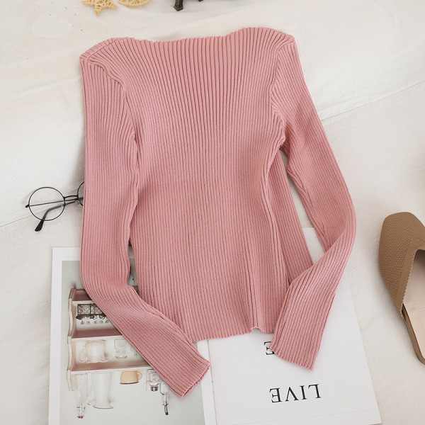 Γυναικεία casual μπλούζα  σε διάφορα χρώματα με V-neck