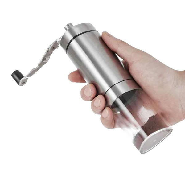 Φορητός μύλος καφέ από ανοξείδωτο χάλυβα