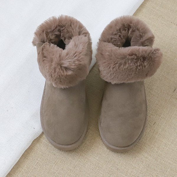 Modern női csizma pehelyes három színben