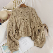 Actual pulover de dama model larg in patru culori